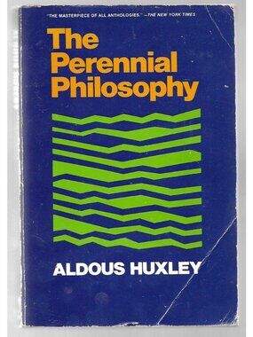 1970 The Perennial Philosophy by Aldous Huxley Philosophy Harper Paperback Vinta